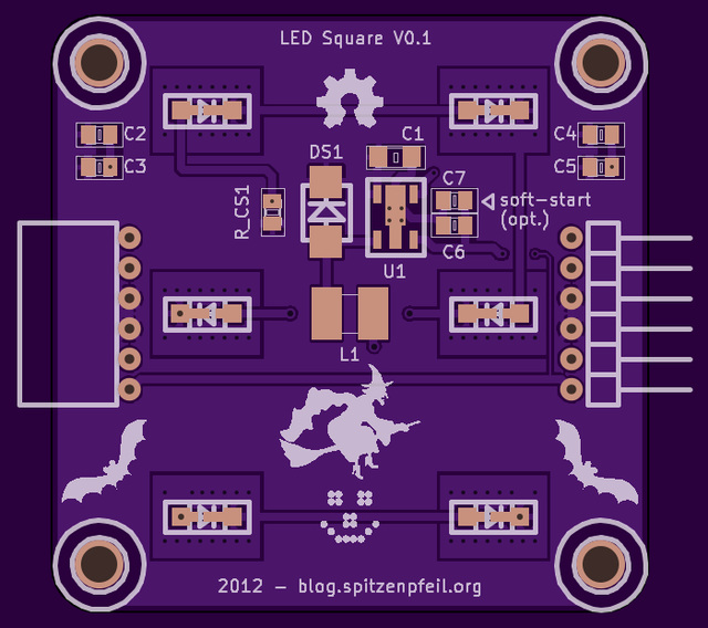 LED-Square - Halloween edition