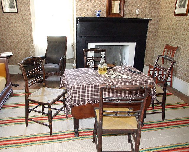 Parlor in the Noon Inn in Old Bethpage Village Restoration, May 2007