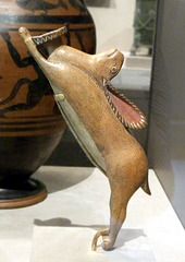 Lekythos in the Form of a Hare in the Walters Art Museum, September 2009