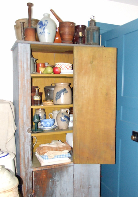 Pantry in the Kitchen in the Noon Inn in Old Bethpage Village Restoration, May 2007