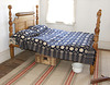 Bed in the Noon Inn in Old Bethpage Village Restoration,  May 2007
