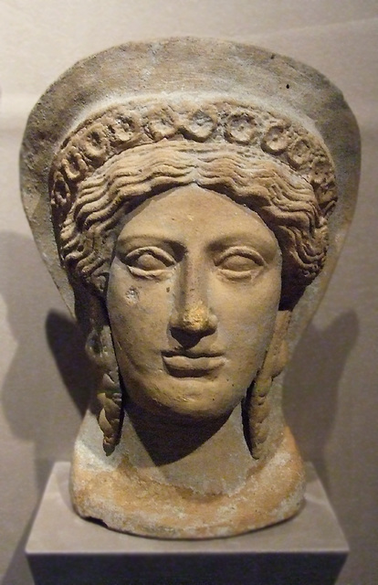 Etruscan Votive Head of a Woman in the Walters Art Museum, September 2009