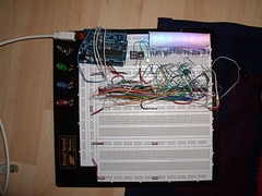 High power RGB LED matrix prototype