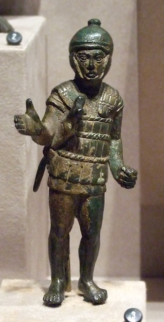 Etruscan Soldier in the Walters Art Museum, September 2009