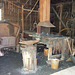 Forge in the Bach Blacksmith Shop in Old Bethpage Village Restoration, May 2007