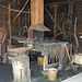 Forge in the Bach Blacksmith Shop in Old Bethpage Village Restoration, May 2007