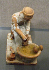 Woman Grating Cheese Statuette in the Boston Museum of Fine Arts, June 2010
