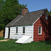 White & Red House in Old Bethpage Village Restoration, May 2007
