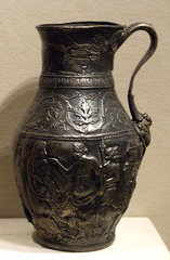 Roman Pitcher with Bacchic Scenes in the Walters Art Museum, September 2009