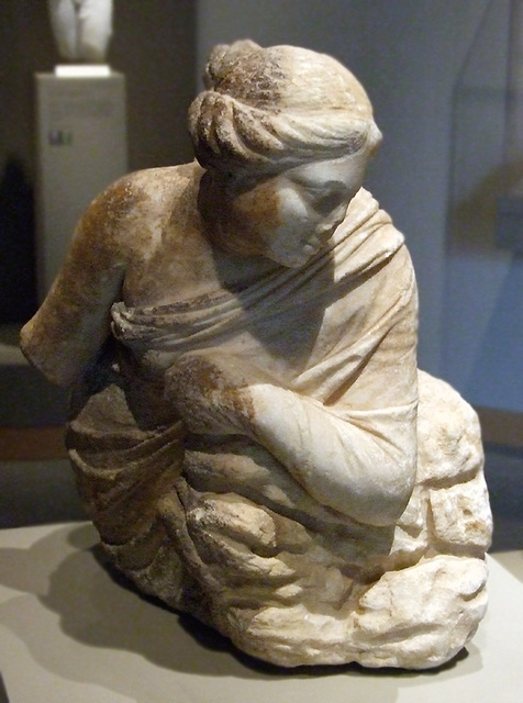 Leaning Muse, Probably Polyhymnia in the Walters Art Museum, September 2009