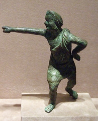 Actor with his Right Arm Extended in the Walters Art Museum, September 2009