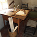 Writing Desk inside the Lawrence House in Old Bethpage Village Restoration, May 2007