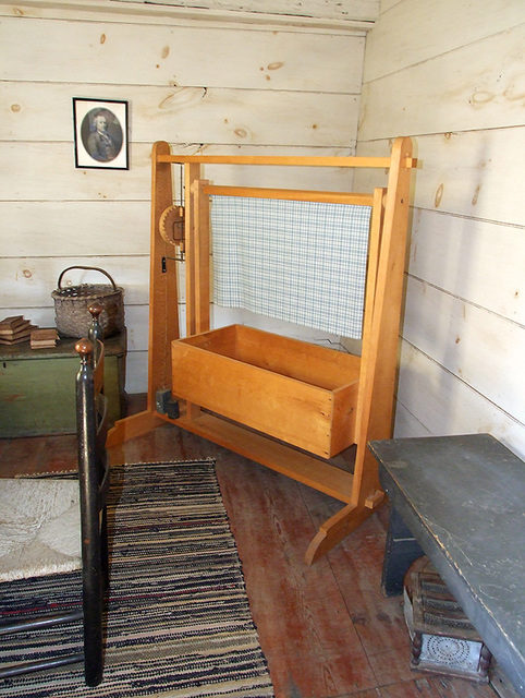 Device inside the Lawrence House in Old Bethpage Village Restoration, May 2007