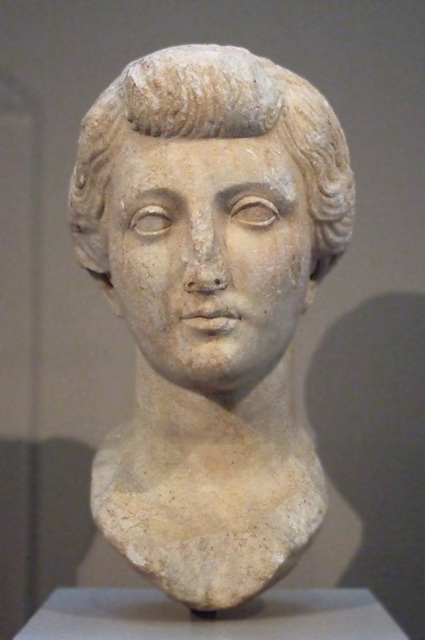 Portrait of Livia in the Walters Art Museum, September 2009