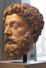 Portrait of Emperor Marcus Aurelius in the Walters Art Museum, September 2009