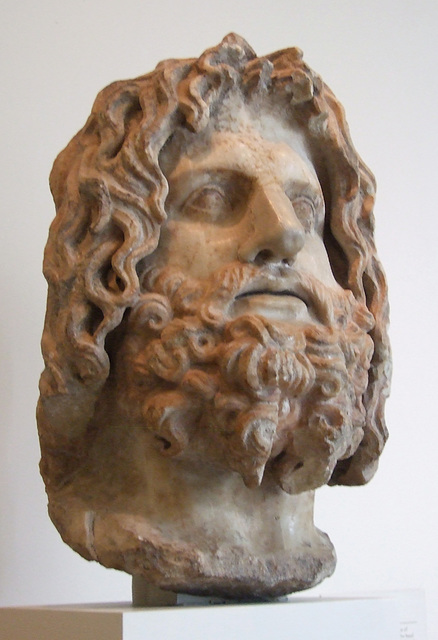 Head of Serapis in the Walters Art Museum, September 2009