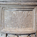 Detail of a Roman Cinerary Urn with Lid in the Walters Art Museum, September 2009