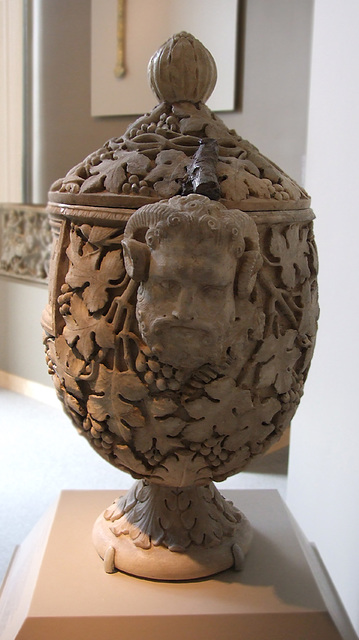 Roman Cinerary Urn with Lid in the Walters Art Museum, September 2009