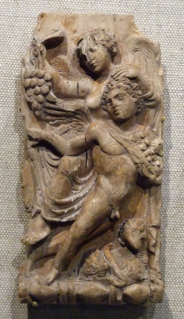 Plaque with a Winged Victory and Autumn in the Walters Art Museum, September 2009