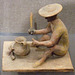 Figurine of a Man Cooking in the Boston Museum of Fine Arts, June 2010
