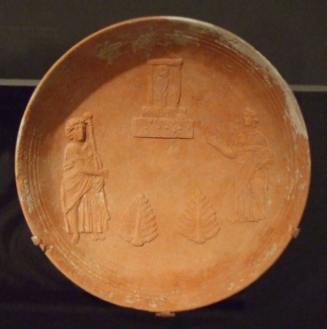 Bowl with the Raising of Lazarus in the Walters Art Museum, September 2009