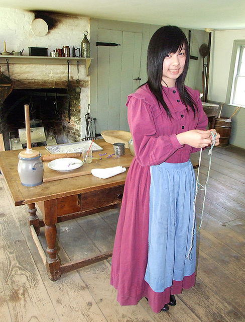 Kitchen in the Powell Farm in Old Bethpage Village Restoration, May 2007