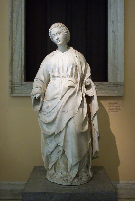 Female Saint by Gagini in the Walters Art Museum, September 2009
