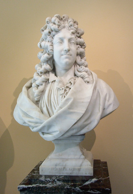 Bust of Racine by Boizot in the Walters Art Museum, September 2009