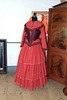 Red Dress and Wardrobe in the Powell Farm in Old Bethpage Village Restoration,  May 2007