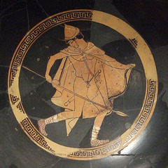 Detail of a Kylix by the Antiphon Painter in the Boston Museum of Fine Arts, October 2009