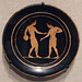 Plate with Two Athletes by Paseas in the Boston Museum of Fine Arts, July 2011