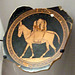 Fragment of a Kylix with a Donkey by the Antiphon Painter in the Boston Museum of Fine Arts, June 2010
