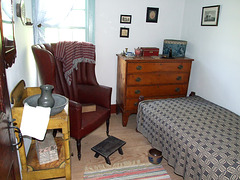 Second Bedroom in the Kirby House in Old Bethpage Village Restoration, May 2007