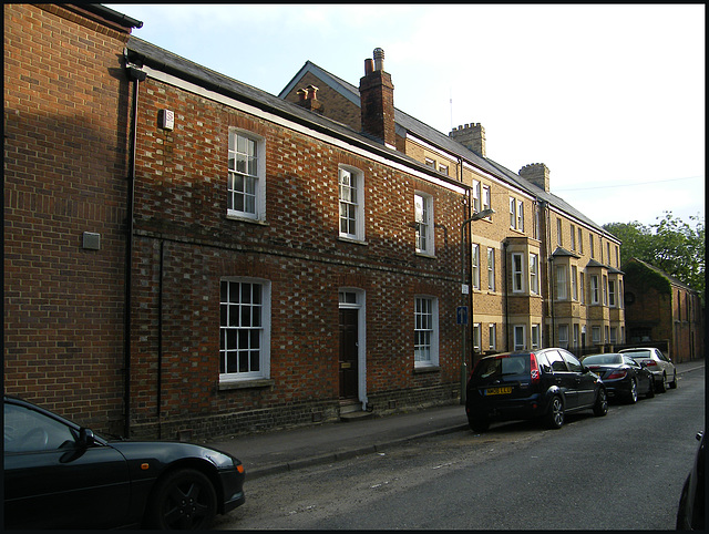 college houses in Worcester Place