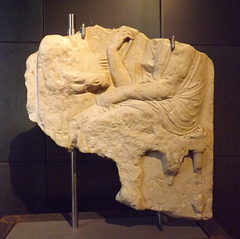 Attic Grave Stele from the Horti Lamiani in the Capitoline Museum, July 2012