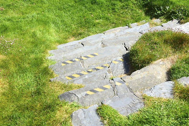 Isle of Man 2013 – Peel Castle – Health & Safety Castle