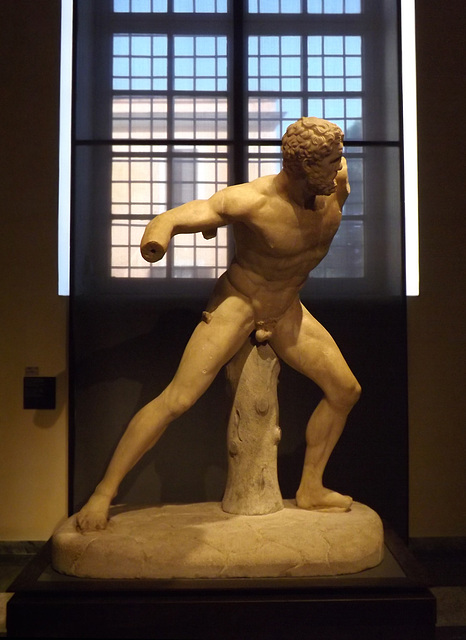 Statue of Fighting Hercules in the Capitoline Museum, July 2012