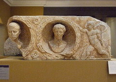 Republican Funerary Relief in the Boston Museum of Fine Arts, October 2009