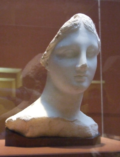 Head of a Goddess, "The Chios Head," in the Boston Museum of Fine Arts, June 2010