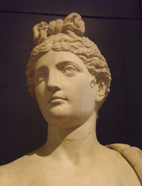 Detail of a Statue of a Genius with a Cornucopia in the Capitoline Museum, July 2012