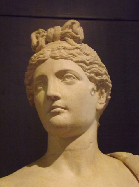 Detail of a Statue of a Genius with a Cornucopia in the Capitoline Museum, July 2012