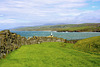 Isle of Man 2013 – Peel Castle – View of the Irish Sea and the west coast of Mann