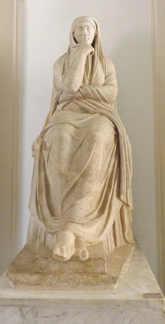 Female Funerary Statue in the Capitoline Museum, July 2012