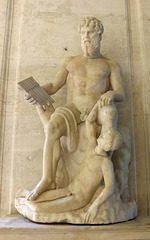 Statue of Polyphemus in the Capitoline Museum, July 2012