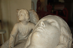 Memorial to Lady Manners by William Calder Marshall RA, St Katherine's Church, Rowsley, Derbyshire