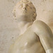 Detail of a Seated Statue of a Man with a Portrait Head of Augustus in the Capitoline Museum, July 2012
