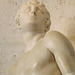 Detail of a Seated Statue of a Man with a Portrait Head of Augustus in the Capitoline Museum, July 2012