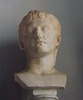 Bust of Germanicus in the Capitoline Museum, July 2012