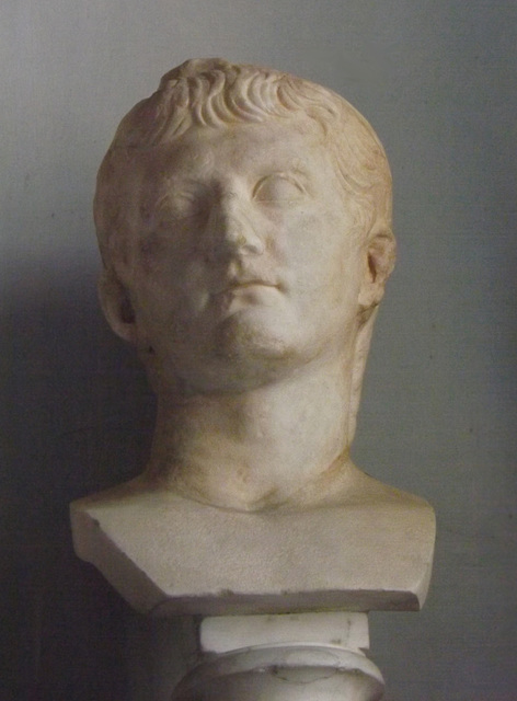 Bust of Germanicus in the Capitoline Museum, July 2012