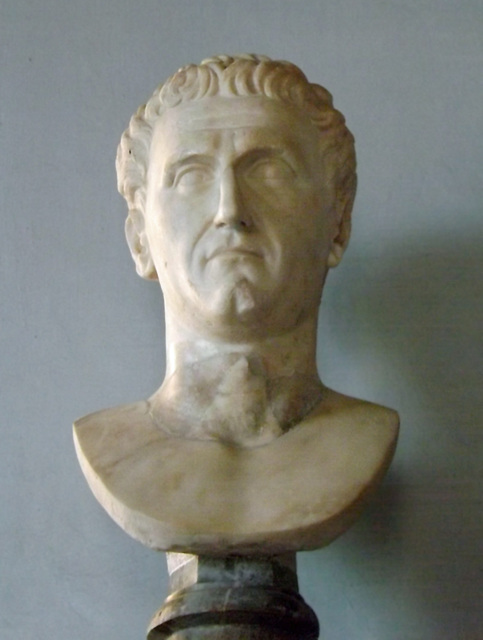 Bust of Nerva in the Capitoline Museum, July 2012